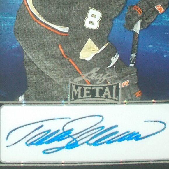 Teemu Selanne 2024 Leaf Metal Hockey Legends /6 AUTOGRAPH Anaheim Mighty Ducks - Picture 4 of 8